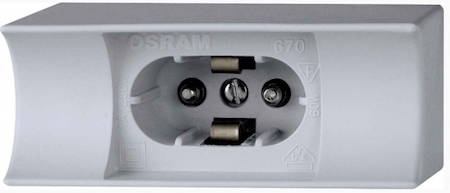 Osram 4050300018638 670 FASSUNG GR 250V UNV1