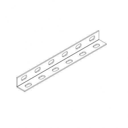 Ostec СПч303025L2-3 Профиль монтажный L-образный 30х30х3000 (2,5 мм) (неоцинк.)