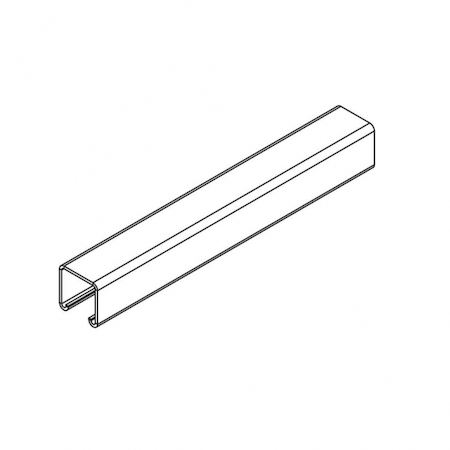 Ostec СПгц414120С-3 Монтажный профиль СТРАТ неперфорированный 41х41х3000 (2 мм) (горячий цинк)