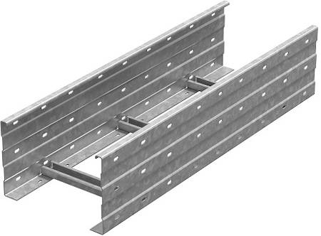 Ostec ЛКРгц 600х200х9000 Лестничный лоток кабельрост 600х200х9000 (горячий цинк)