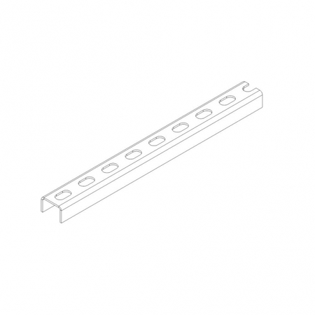 Ostec СП303015U1-3 Профиль монтажный U-образный 30х30х3000 (1,5 мм)