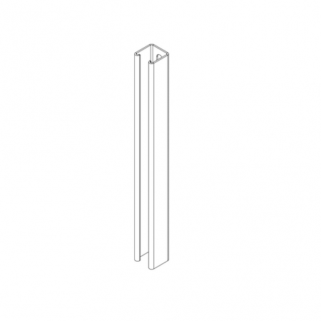 Ostec СНСгц414125-1500 Стойка настенная СТРАТ 414125-1500 (горячий цинк)