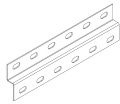 Ostec СПч208015Z2-3 Профиль монтажный Z-образный 20х80х3000 (1,5 мм) (неоцинк.)