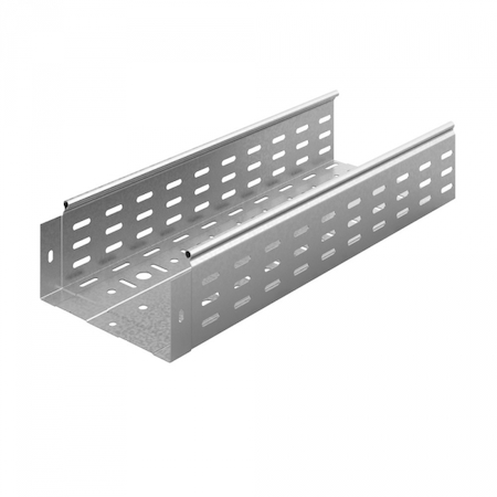 Ostec 011451 Лоток перфорированный металл. 400х50х2500 ЛПМЗТ-400х50пр OSTEC