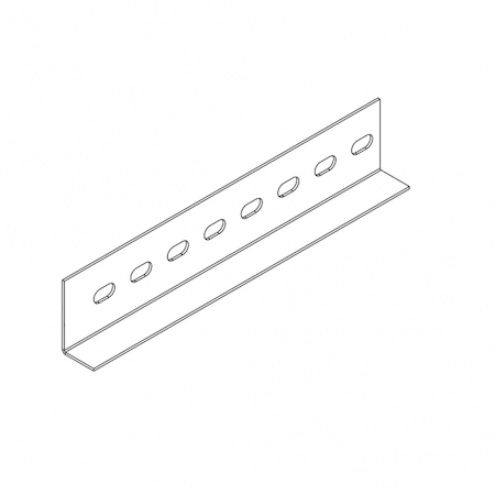 Ostec СПгц603020L2-3 Профиль монтажный L-образный 60х30х3000 (2 мм) (горячий цинк)