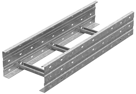Ostec ЛКРгц 200х160х9000 Лестничный лоток кабельрост 200х160х9000 (горячий цинк)