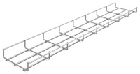 Ostec ПЛМн-150.35 Проволочный лоток 150х35х3000 (нержавеющая сталь)