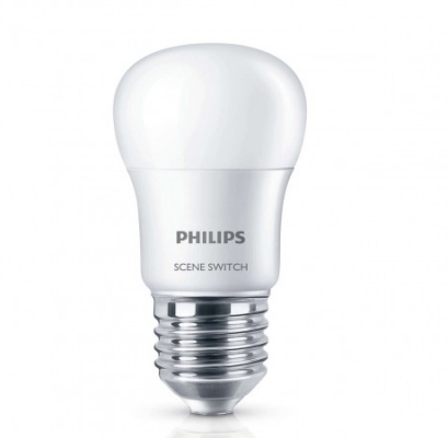 Philips 871869656214700 Лампа Scene Switch P45 2S 6.5-60W E27 30
