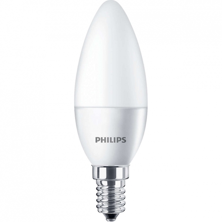 Philips 929001811007 Лампа ESS LEDCandle 5.5-50W E14 827 B38NDFRRCA