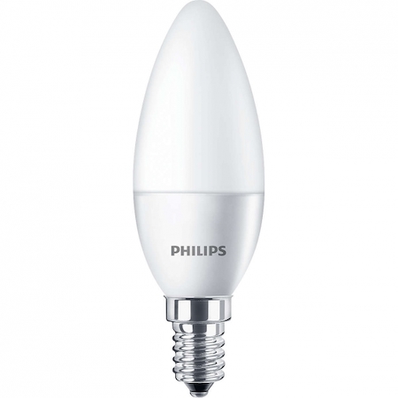 Philips 929001811107 Лампа ESS LEDCandle 5.5-50W E14 840 B38NDFRRCA