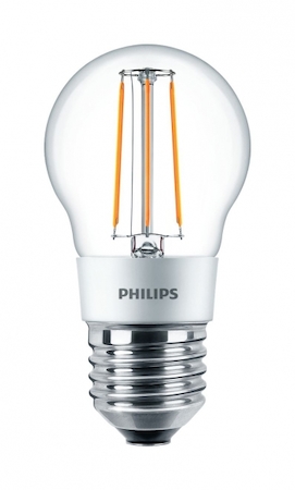 Philips 929001227608 Лампа LEDClassic 4.5-50W P45 E27 WW CL D
