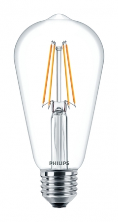 Philips 929001237408 Лампа LEDClassic 6-70W ST64 E27 WW CL ND