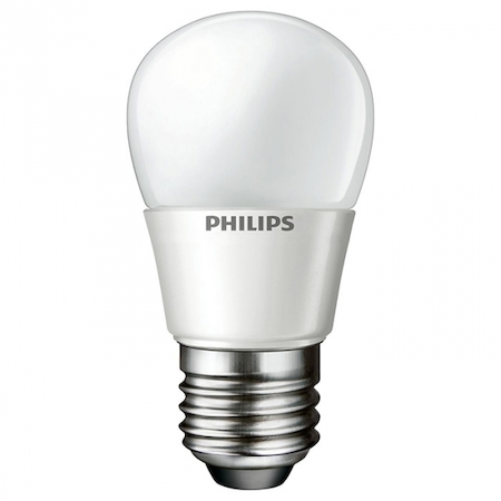 Philips 929001160907 Лампа LEDBulb 4-40W E27 3000K 230V P45