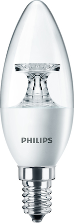 Philips 54340500 CorePro LEDcandle - LED-lamp/Multi-LED - Метка энергоэффективности (EEL): A+ - Коррелированная цветовая температура (ном.): 4000 K
