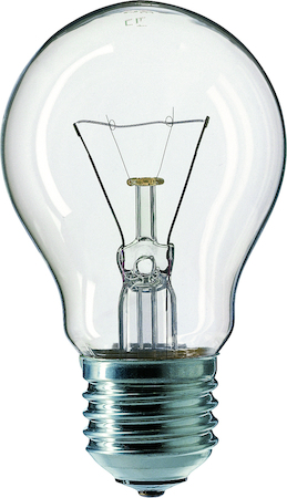 Philips 35453284 Standard A-shape clear - Standard-shaped incandescent lamp - Метка энергоэффективности (EEL): E