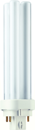 Philips 62334870 MASTER PL-C 4 Pin - Compact fluorescent lamp without integrated ballast - Power: 18 W - Метка энергоэффективности (EEL): A - Коррелированная цветовая
