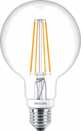 Philips 57491100 Филаментные светодиодные лампы серии Classic - LED-lamp/Multi-LED - Метка энергоэффективности (EEL): A++