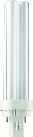 Philips 62093470 MASTER PL-C 2 Pin - Compact fluorescent lamp without integrated ballast - Power: 18 W - Метка энергоэффективности (EEL): B - Коррелированная цветовая