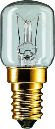 Philips 46673500 Appliance Refrigerator Tubular - Incandescent lamp tube-shaped - Метка энергоэффективности (EEL): E - Коррелированная цветовая температура (ном.):