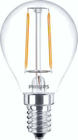 Philips 57431700 Филаментные светодиодные лампы серии Classic - LED-lamp/Multi-LED - Метка энергоэффективности (EEL): A++ - Коррелированная цветовая температура