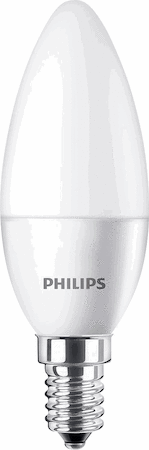 Philips 54348100 CorePro LEDcandle - LED-lamp/Multi-LED - Метка энергоэффективности (EEL): A+ - Коррелированная цветовая температура (ном.): 4000 K