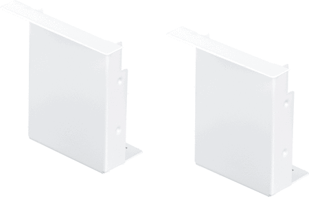 Philips 87480699 TrueLine ACC - End piece - White - Set of 2 units - Ширина: 42 mm - Длина: 75 mm