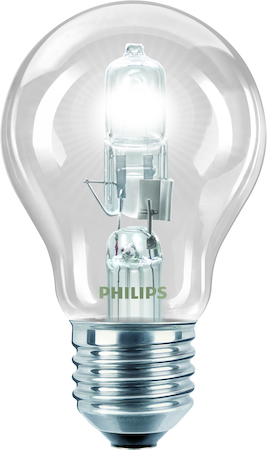 Philips 46638400 Версия А-образной формы Halogen Classic A-shape - High voltage halogen lamp - Метка энергоэффективности (EEL): D - Коррелированная цветовая