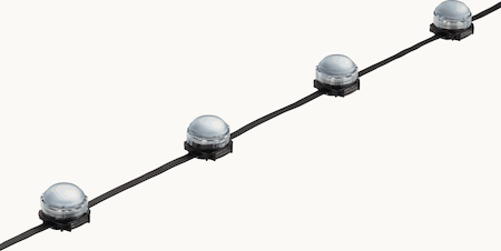 Philips 21461699 50 pcs - LED Multi-die - Polycarbonate bowl/cover UV-resistant - 36° - Цвет: Black