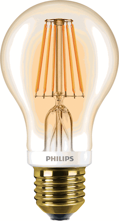 Philips 57483600 Филаментные светодиодные лампы серии Classic - LED-lamp/Multi-LED - Метка энергоэффективности (EEL): A+