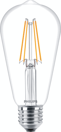 Philips 57425600 Филаментные светодиодные лампы серии Classic - LED-lamp/Multi-LED - Метка энергоэффективности (EEL): A++ - Коррелированная цветовая температура