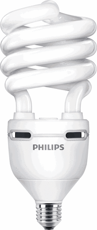Philips 80719600 Tornado High Lumen с высоким световым потоком - Compact fluorescent lamp with integrated ballast - Метка энергоэффективности (EEL): A