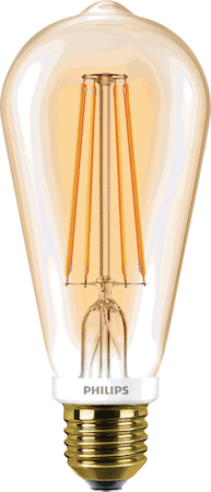 Philips 57485000 Филаментные светодиодные лампы серии Classic - LED-lamp/Multi-LED - Метка энергоэффективности (EEL): A+ - Коррелированная цветовая температура (ном.):