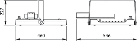 Philips 40770400 New Highbay - Нейтральный белый 840 - Power supply unit with DALI interface - High-rack optic - Silver - Цвет: Silver - Соединение: Соединительный