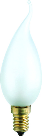 Philips 17535938 Deco Candle Swan-Neck BXS35 - Candle-shaped incandescent lamp - Метка энергоэффективности (EEL): F