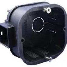 Plast Electro РЕ 000 002 PE Коробка монтажная 1-ая для сплошных стен усиленная со стыковочными ушками 65х65х43