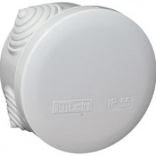 Plast Electro PE 120 070 PE Коробка распределительная, круглая, 4 ввода, IP55, D70x40мм