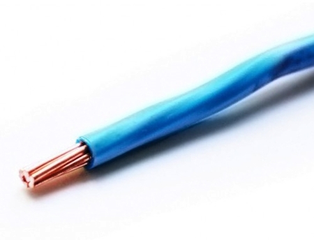 Prysmian ПуВ(ПВ1) 16 (мн) синий рэк Провод установочный ПуВ(ПВ1) 16 мм кв.  синий      "РЭК- PRYSMIAN"
