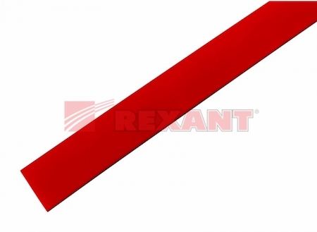 21-9004 Термоусадка  19,0 / 9,5 мм, красная (упак. 10 шт. по 1 м)  REXANT