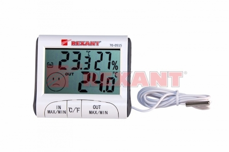 70-0515 Термогигрометр комнатно-уличный REXANT