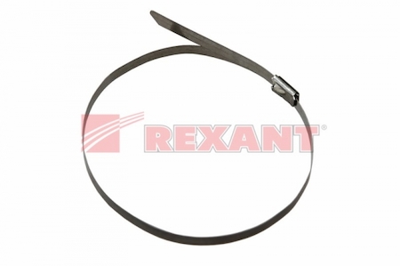 07-0208 Хомут стальной 200 x 4,6 мм (упак. 50 шт)  REXANT