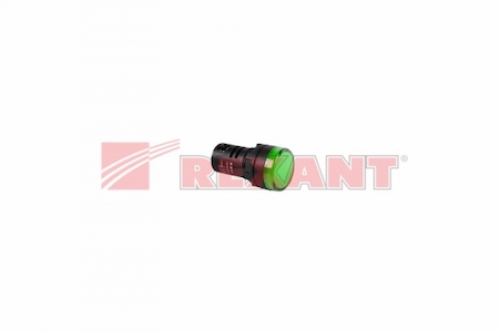 36-3383 Индикатор Ø30  220V  зеленый LED  (RWE-618)  REXANT