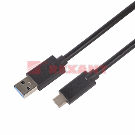 18-1880 Шнур USB 3.1 type C (male) - USB 3.0 (male) 1M REXANT