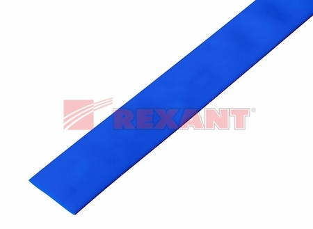 23-0005 Термоусадка  30,0 / 15,0 мм, синяя (упак. 10 шт. по 1 м)  REXANT
