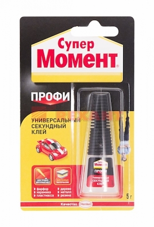 REXANT 09-1310-1 Клей "Супер Момент Профи" (5гр) блистер в шоу-боксе