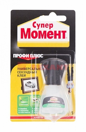 REXANT 09-1310-2 Клей "Супер Момент Профи Плюс"  с кисточкой (5гр) блистер