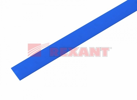 21-3006 Термоусадка  13,0 / 6,5 мм, синяя (упак. 50 шт. по 1 м)  REXANT