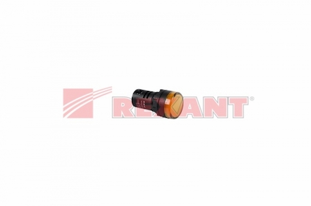 36-3382 Индикатор Ø30  220V  желтый LED  (RWE-618)  REXANT