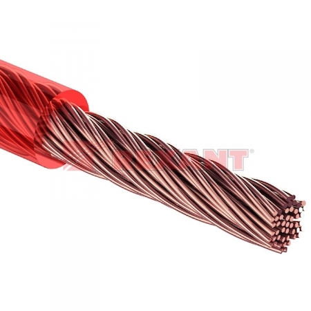 01-7023 Кабель силовой  "Power Cable" 1х16мм², красный, 50м., d 8,5 мм.  REXANT