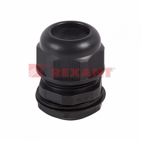 REXANT 07-8132-1 Кабельный ввод MG-32 (25-18мм) черный