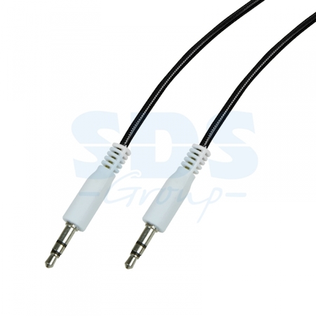 REXANT Аудио кабель AUX 3.5 мм гелевый 1M черный, 18-4080-9